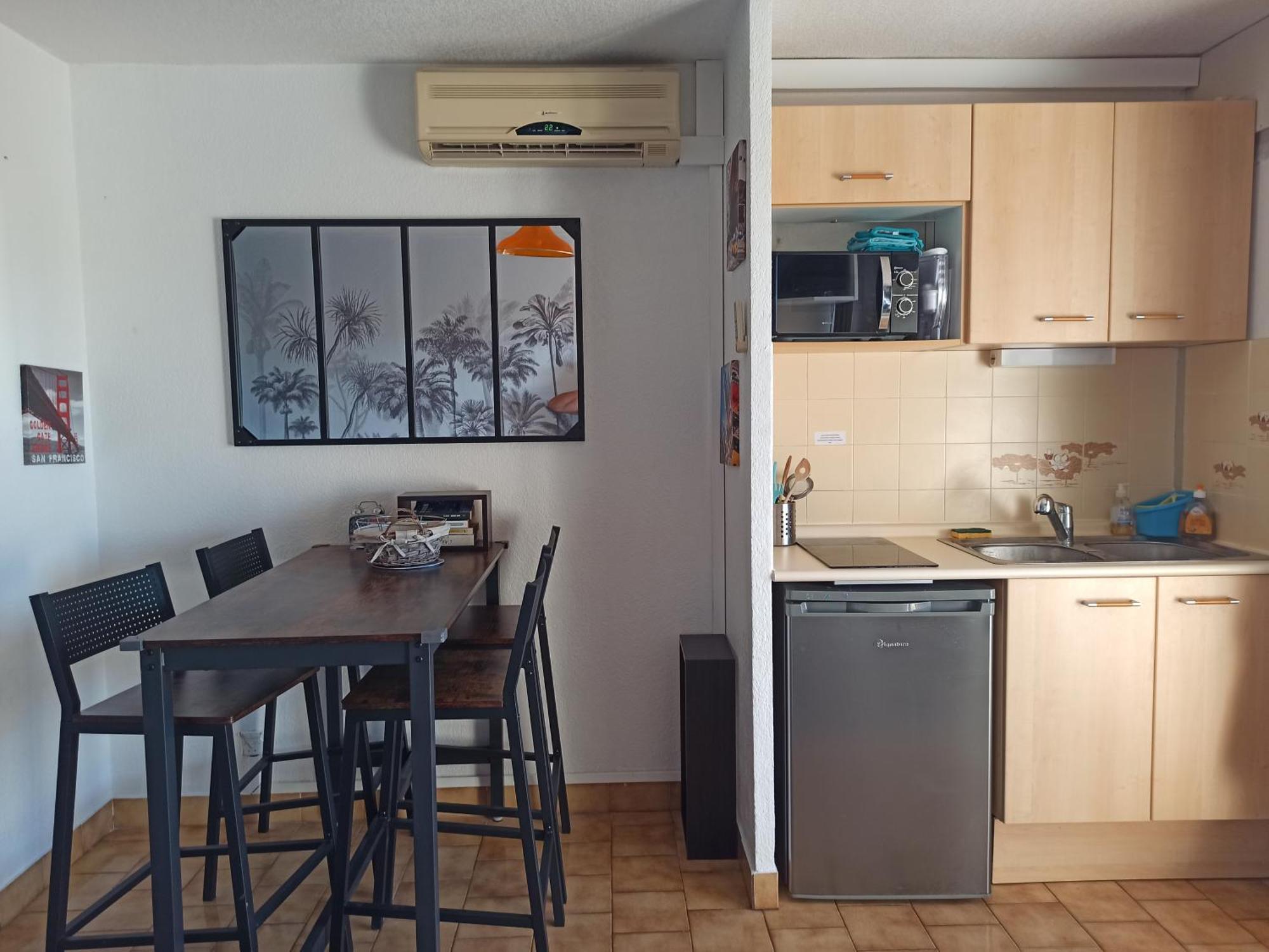 Superbe Studio Cabine, Cap D'Agde Chambre photo
